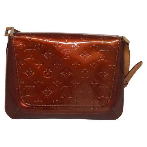 LOUIS VUITTON Monogram Vernis Thompson Street Bag Bronze M91124 LV Auth 115834 - Picture 3 of 16